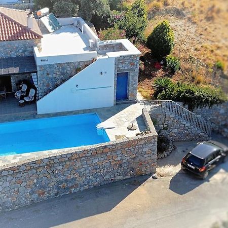 Villa Mavri Ruhige Private Pool Villa, Meerblick Agia Paraskevi  Exteriér fotografie