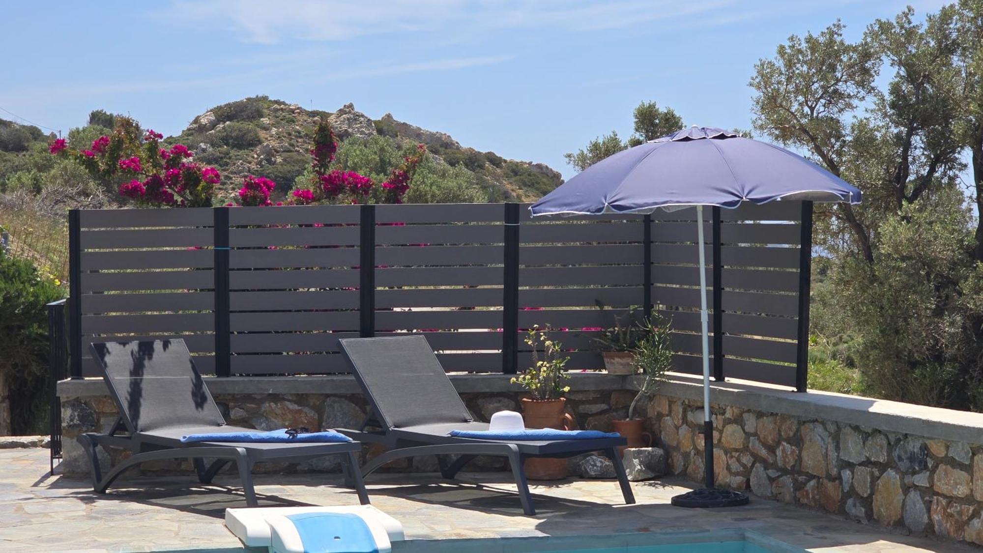 Villa Mavri Ruhige Private Pool Villa, Meerblick Agia Paraskevi  Exteriér fotografie